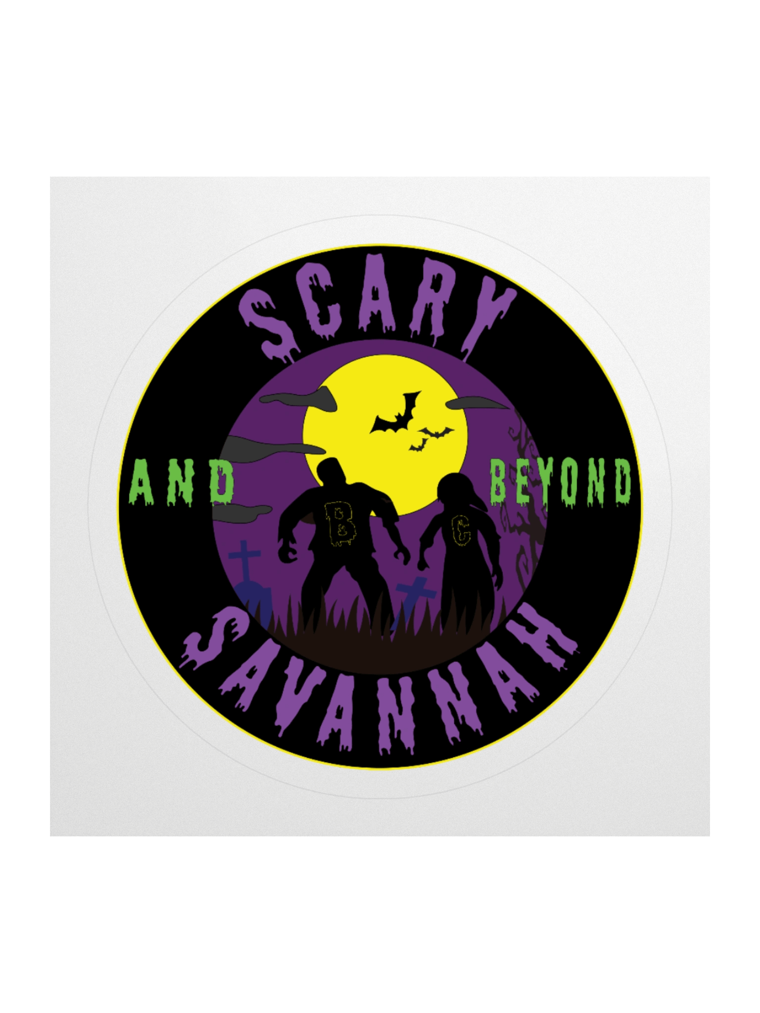 Scary Savannah and Beyond Main Logo Sticker product image (3)