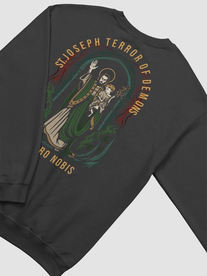 St.Joseph Terror of Demons Sweatshirt product image (2)