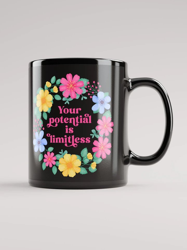 Your potential is limitless - Black Mug product image (1)