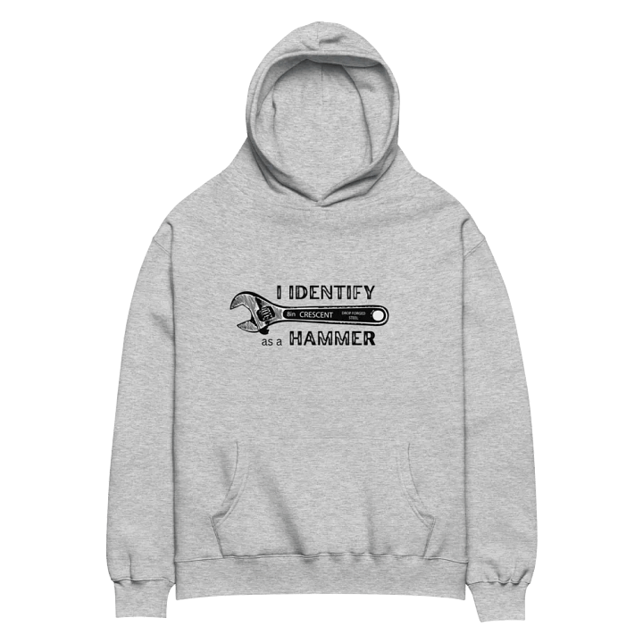 Crescent Drop Forged Steel Adjustable Wrench Hoodie product image (6)