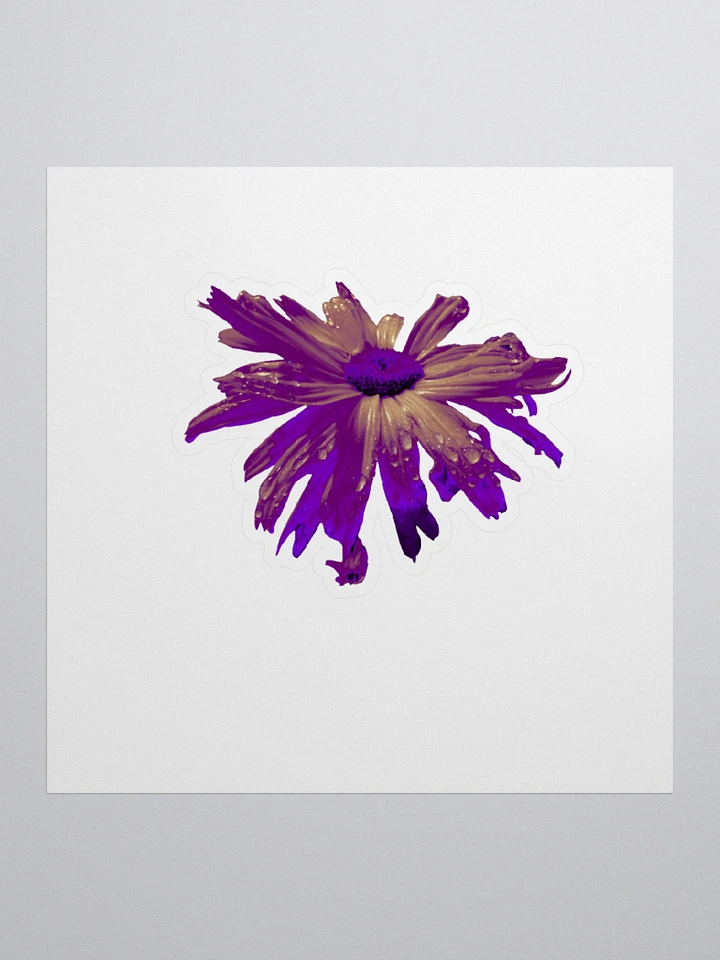 Hibiscus Floating Daisy Sticker product image (1)