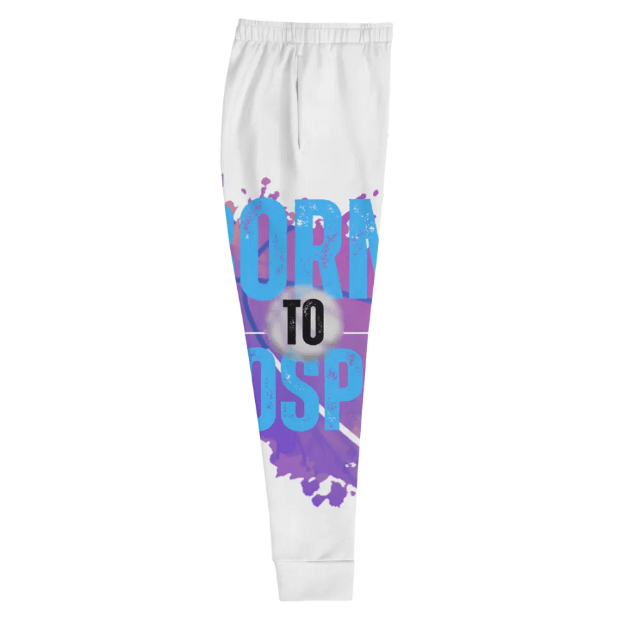 Born to Prosper All-Over Print Joggers product image (9)