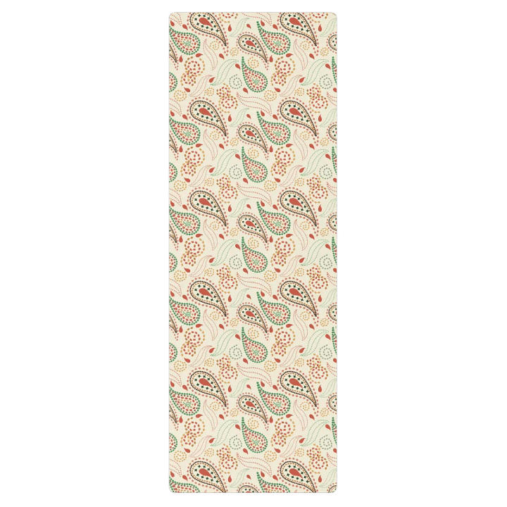 Tropical Paisley Exercise Mat product image (1)