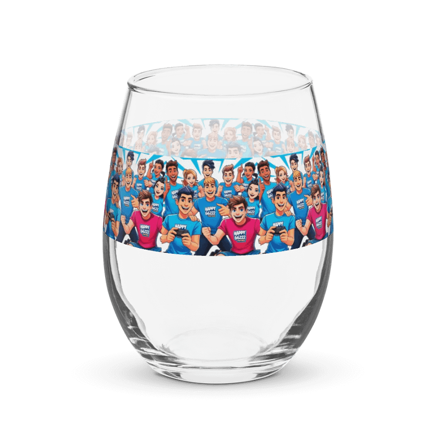 Charming Cartoon Stemless Wine Glass product image (4)