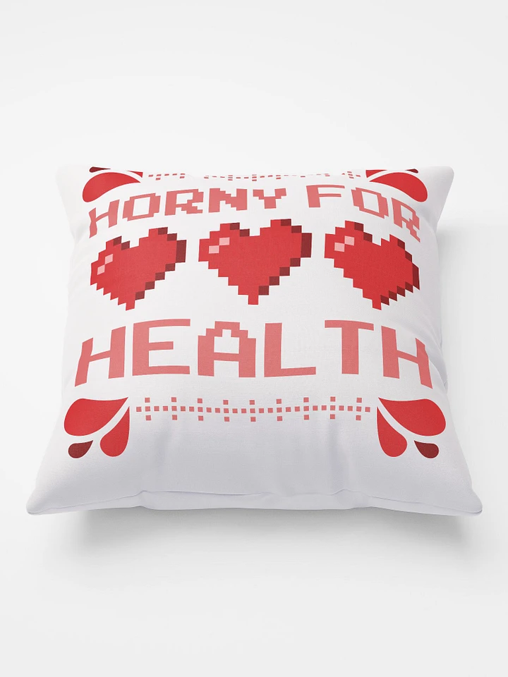 Horny for Health - Throw Pillow product image (1)