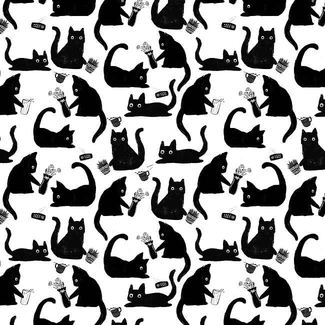 Bad Cats Knocking Stuff Over
