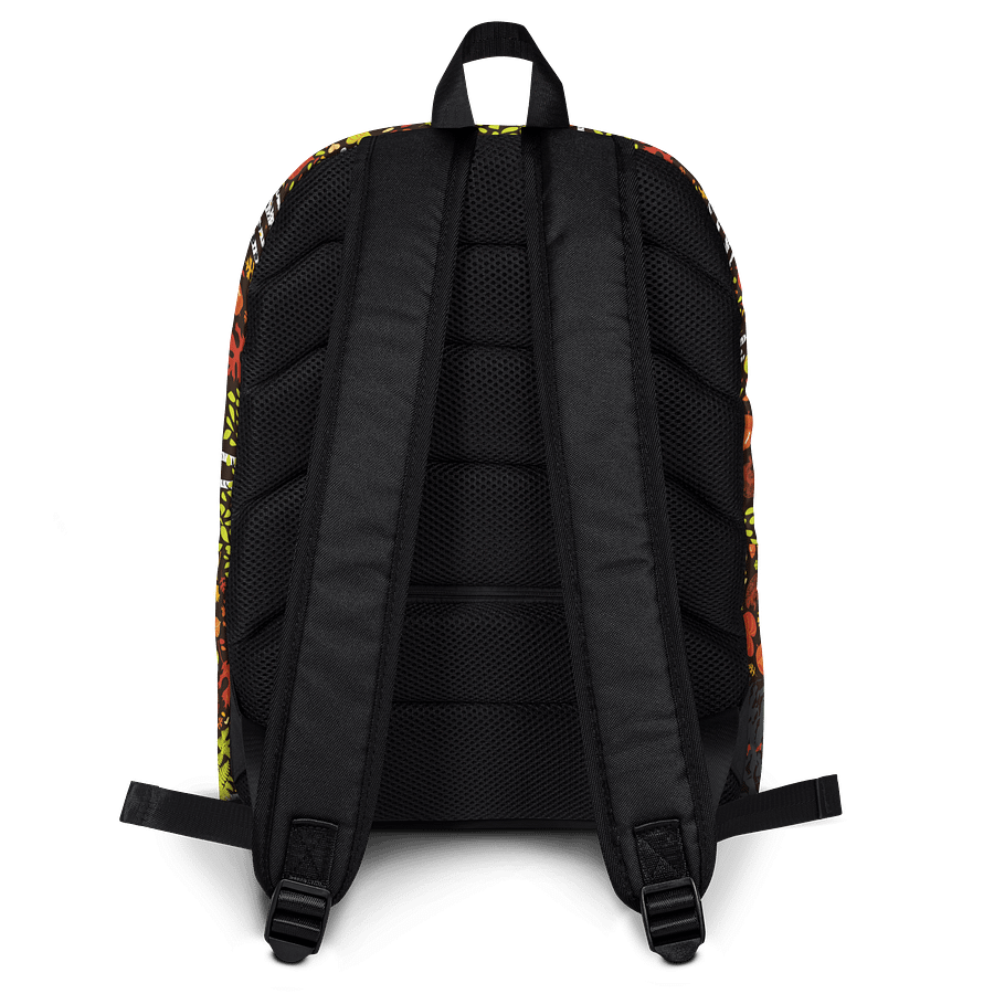 Cabincore Birch Squirrels & Acorns Backpack | Woodland Whimsy with Artful Utility 🎒 | by Monique Faella Designs™ product image (3)