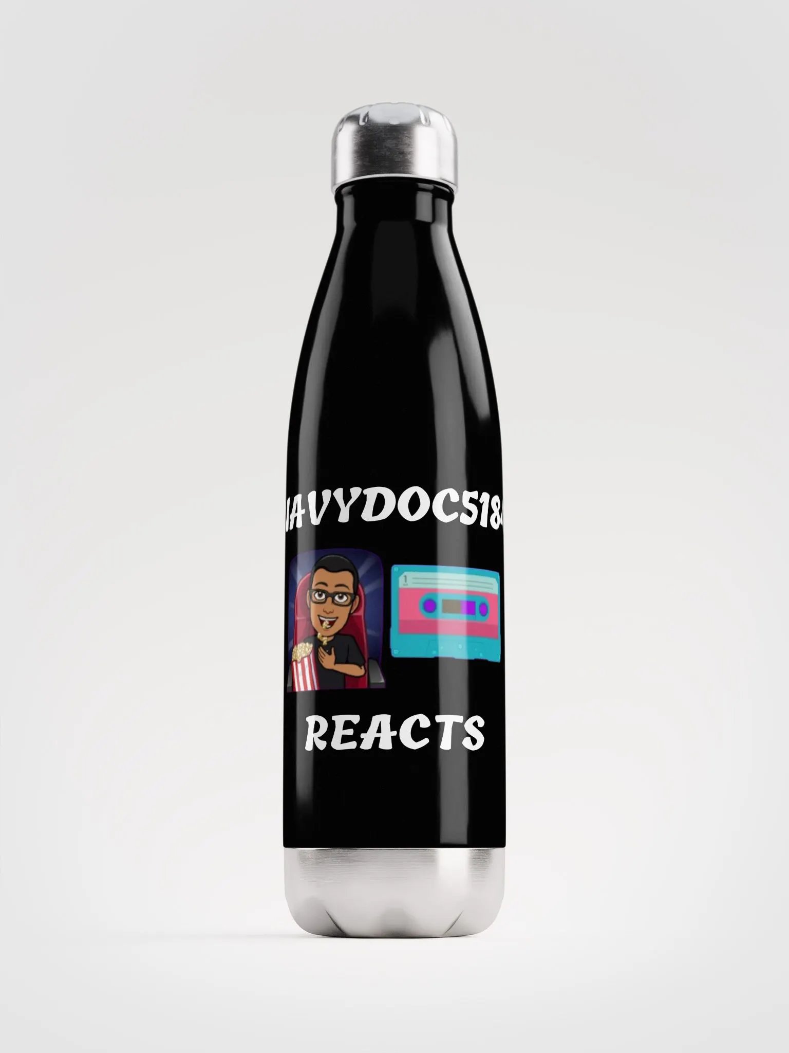 NavyDoc5184 Reacts Stainless Steel Water Bottle product image (2)