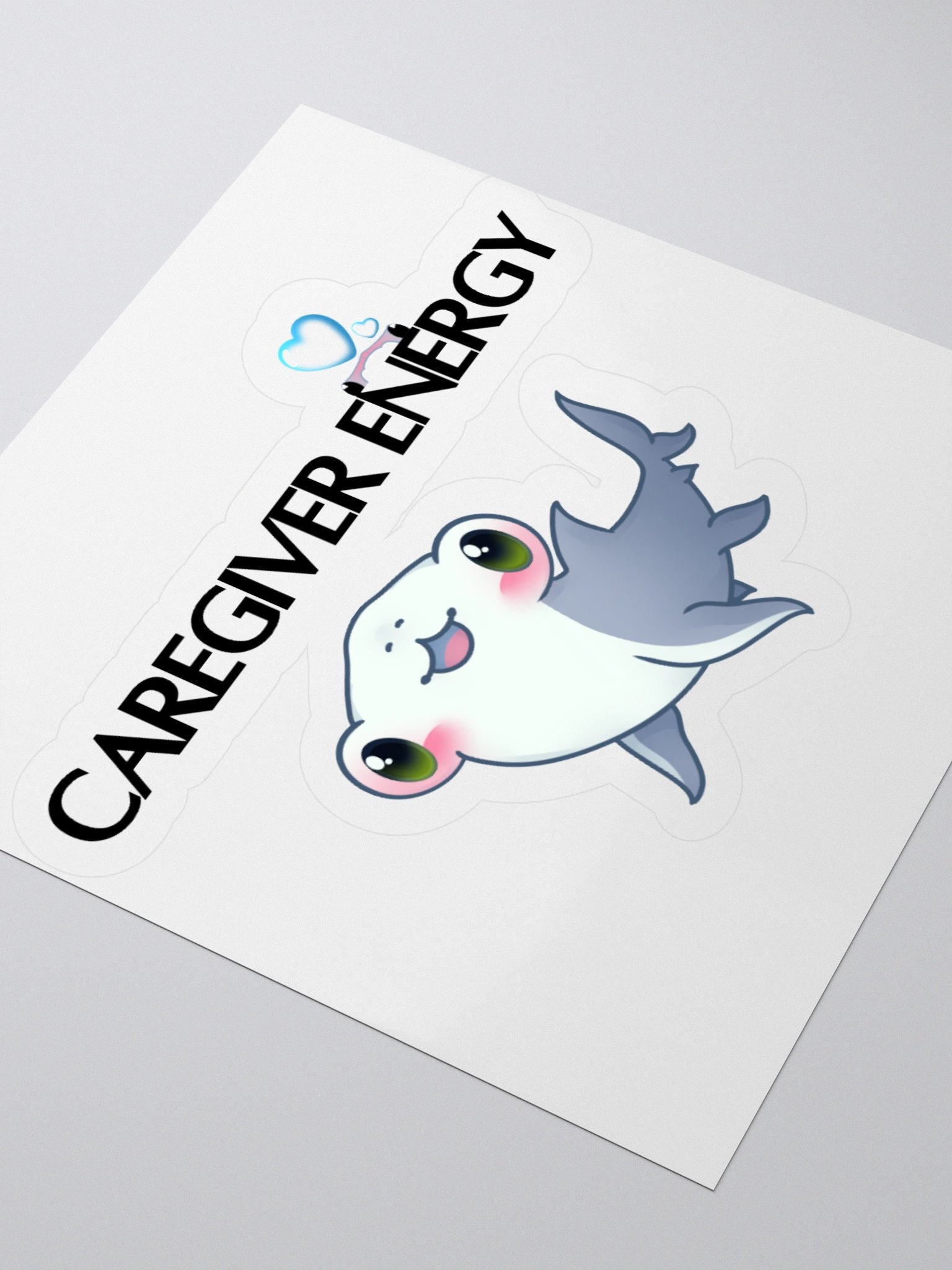 Caregiver Energy Die-Cut Sticker 3x3 inch product image (3)