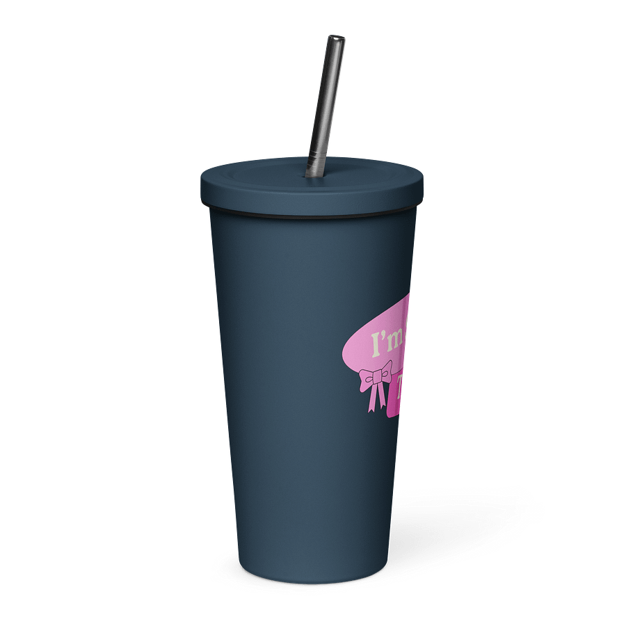 "I'm Soo Thirsty" Insulated Tumbler Navy product image (4)