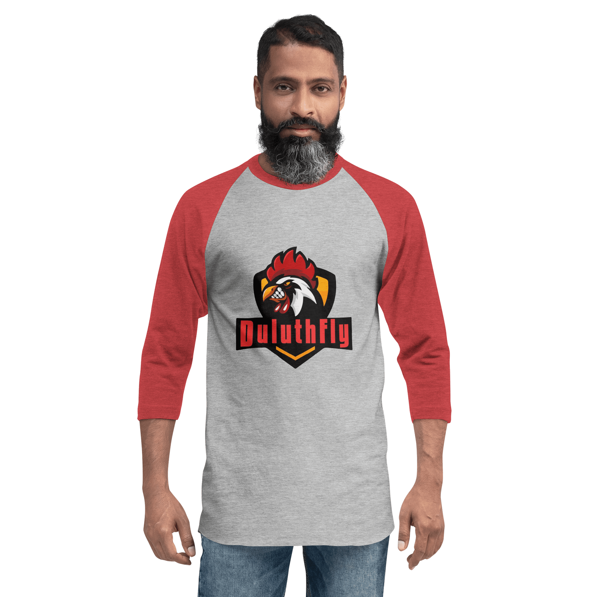 Angry Rooster Shield Raglan Tee product image (2)