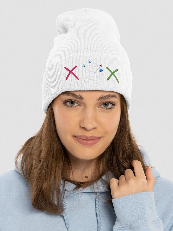 Dab Spike Embroidered Beanie product image (1)