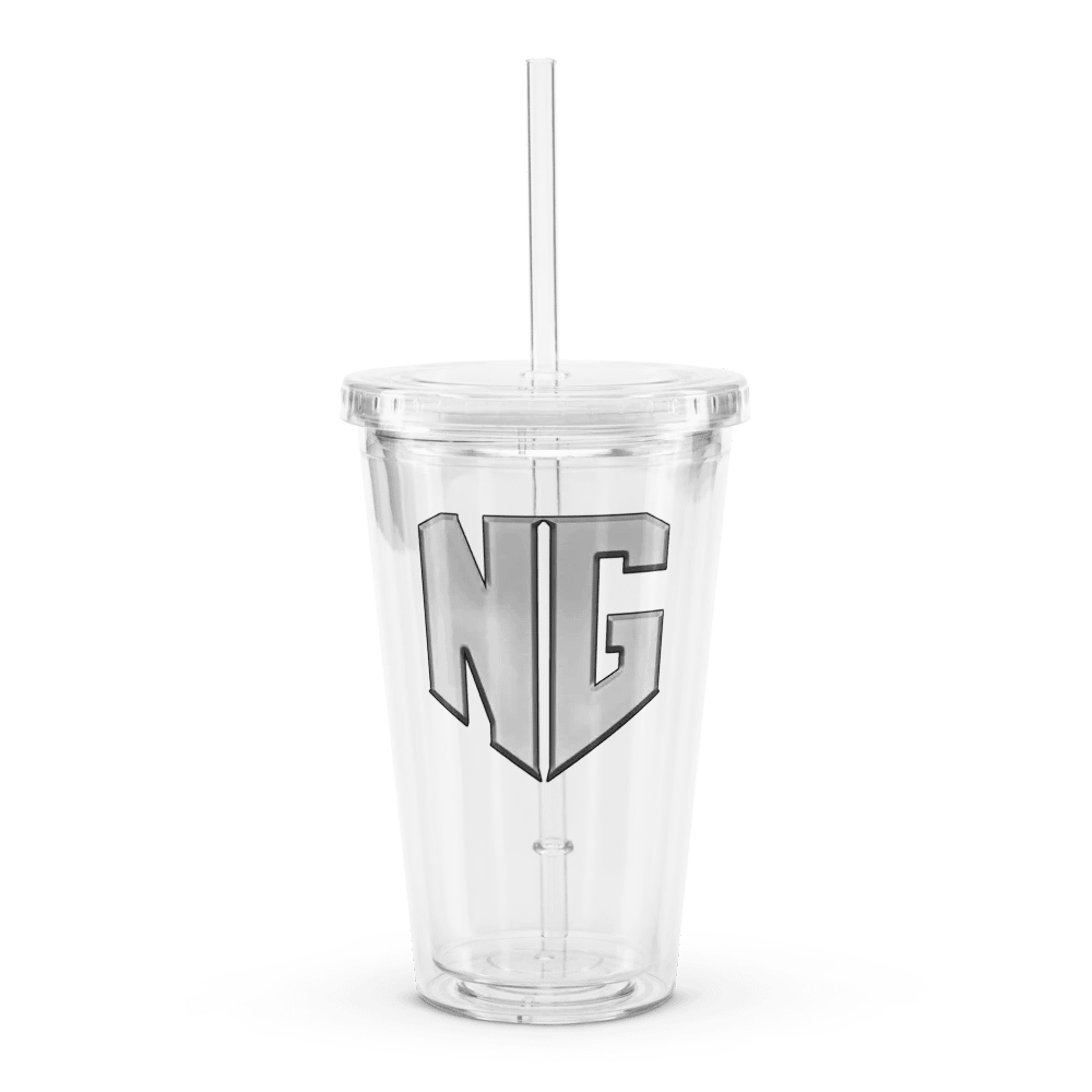 N.E.W. Gaming Clear Plastic Tumbler product image (1)