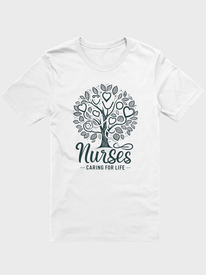 Nurses Caring for Life - Medical Symbols Tree T-Shirt product image (8)