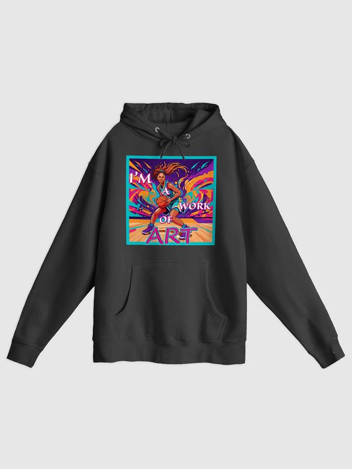 Ball Girls I AM A WORK OF ART Hoodie product image (4)