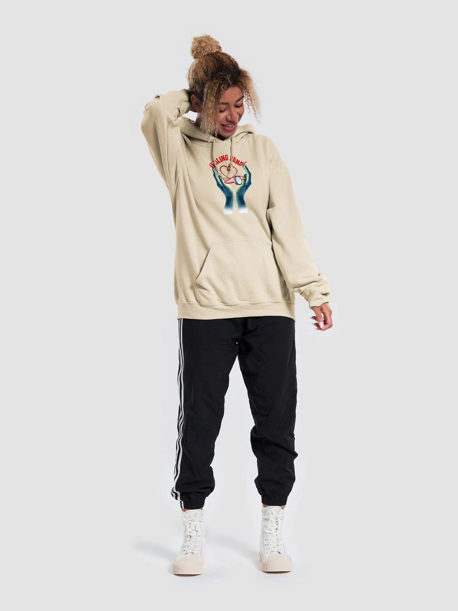 Healing Hands Stethoscope Heart Hoodie product image (56)