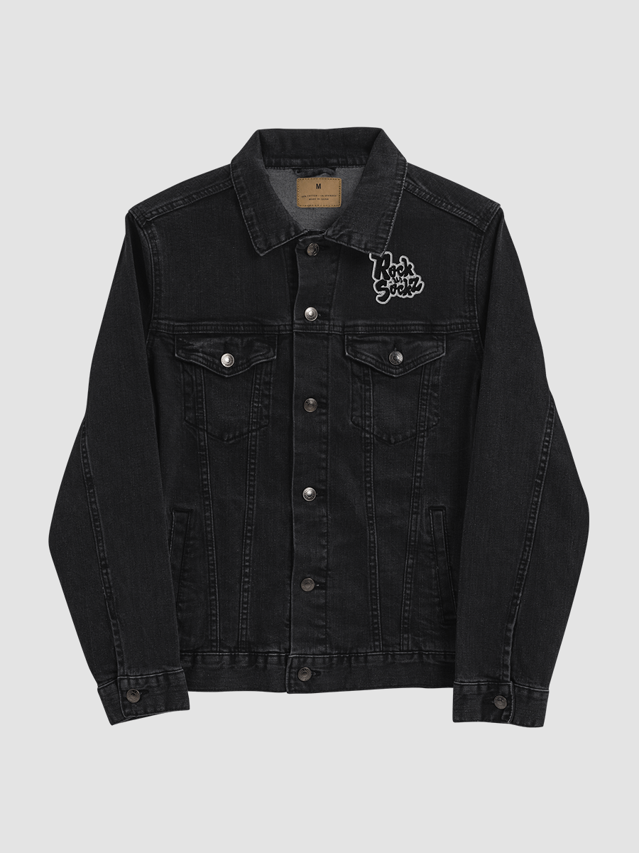 RockUrBasics Embroidered Unisex Denim Jacket product image (3)