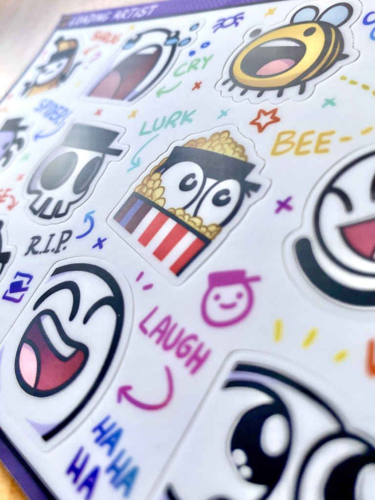 loadEmotes Sticker Sheet product image (2)