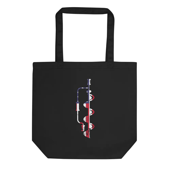 Patriotic Ice Fishing Tote Bag product image (1)