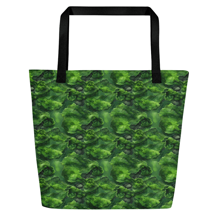 Green Moss All-Over Tote Bag product image (1)