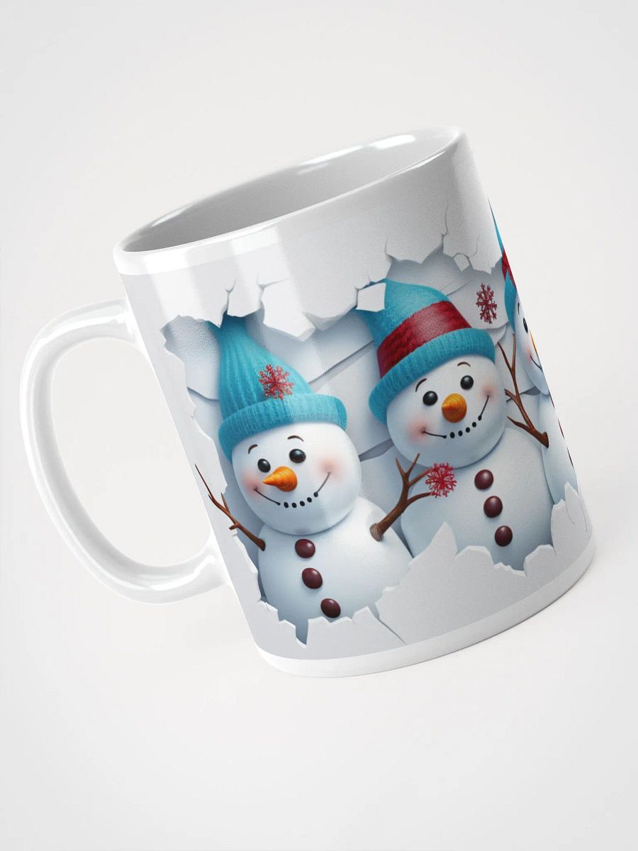 The Chilly Bunch - Snowman Family 3D Christmas Mug product image (7)