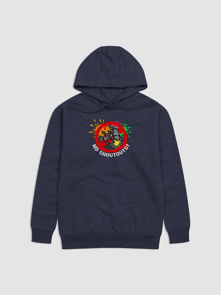 No Shoutouts! (Unisex Orange Edition Hoodie) product image (1)