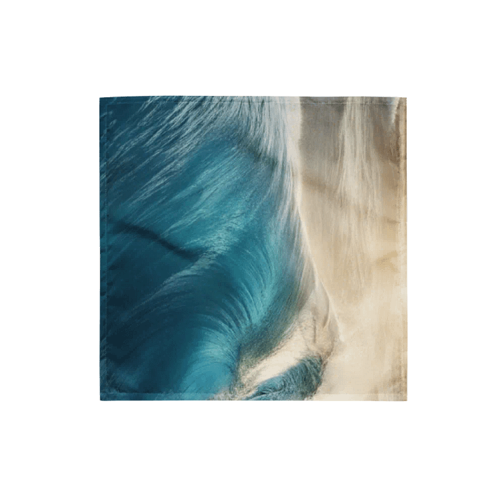 Crested Wave All-Over Bandana product image (1)