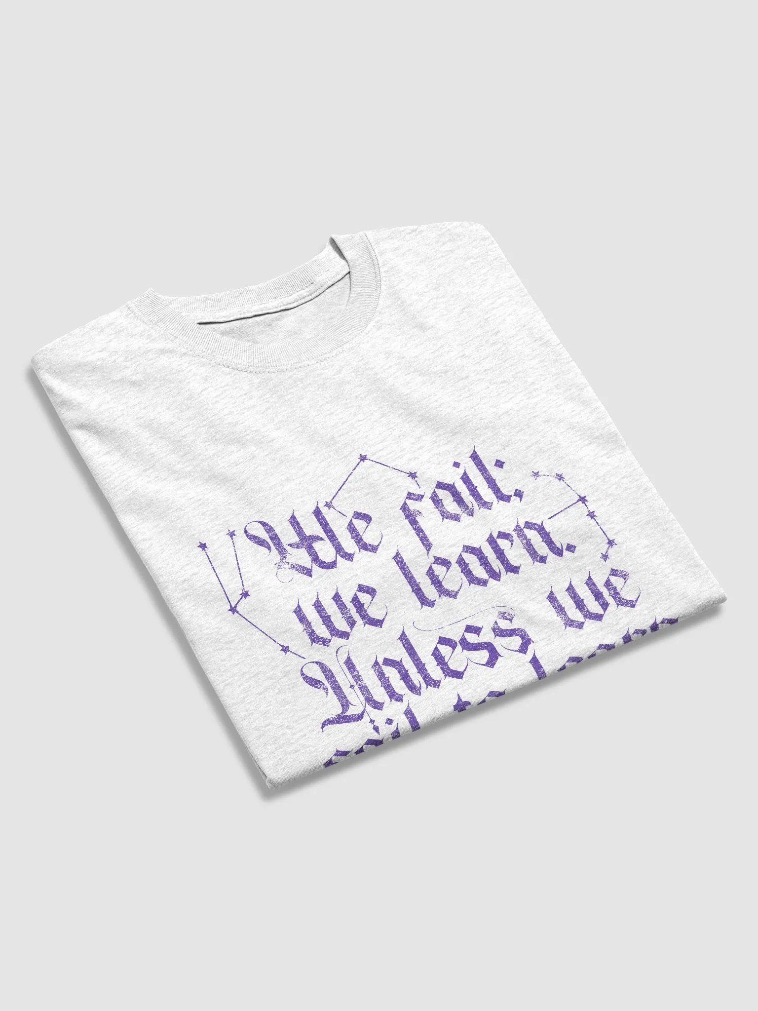 We Fail We Learn Heavyweight T-Shirt product image (3)