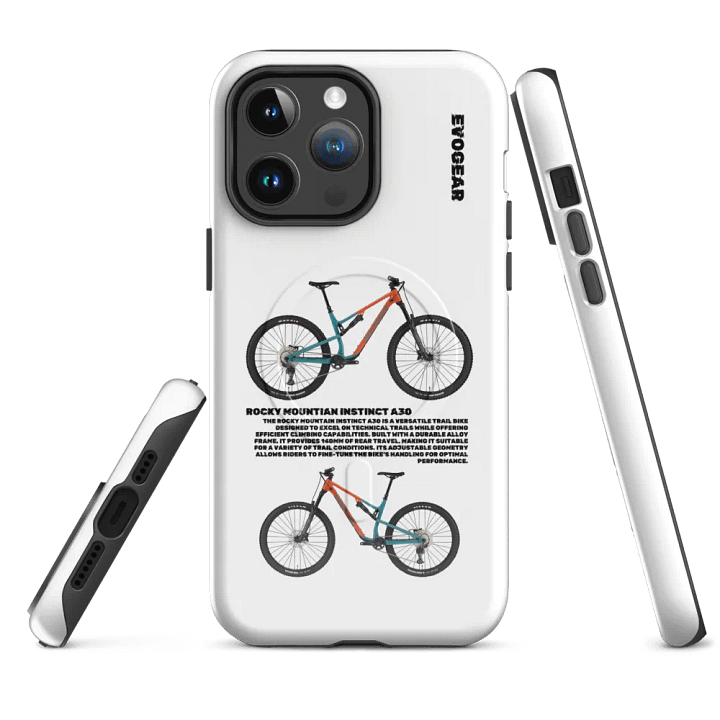 White Instinct A30 iPhone MagSafe Case product image (4)