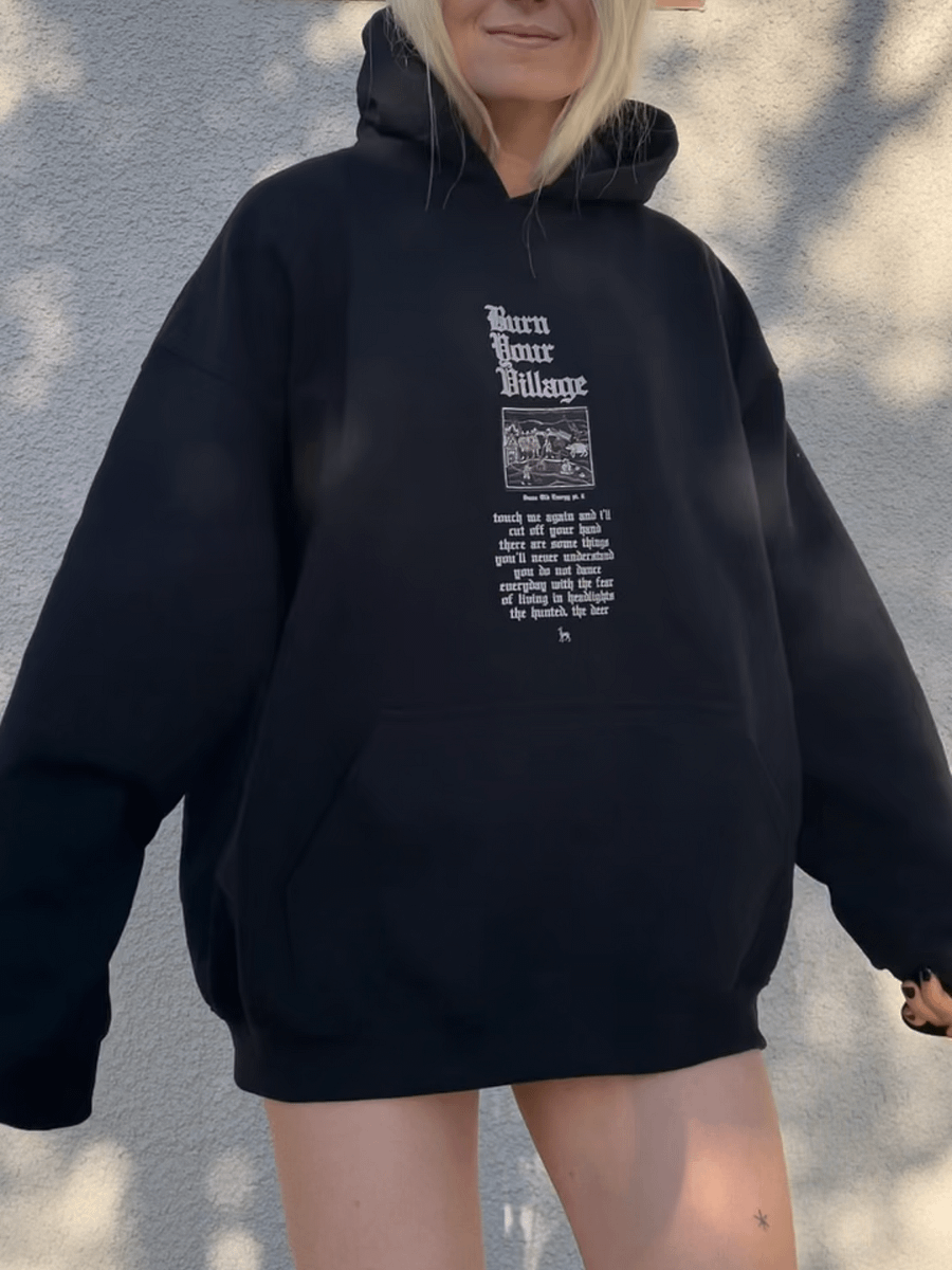 'Burn Your Village' Official Hoodie (6 Colours Available) product image (2)