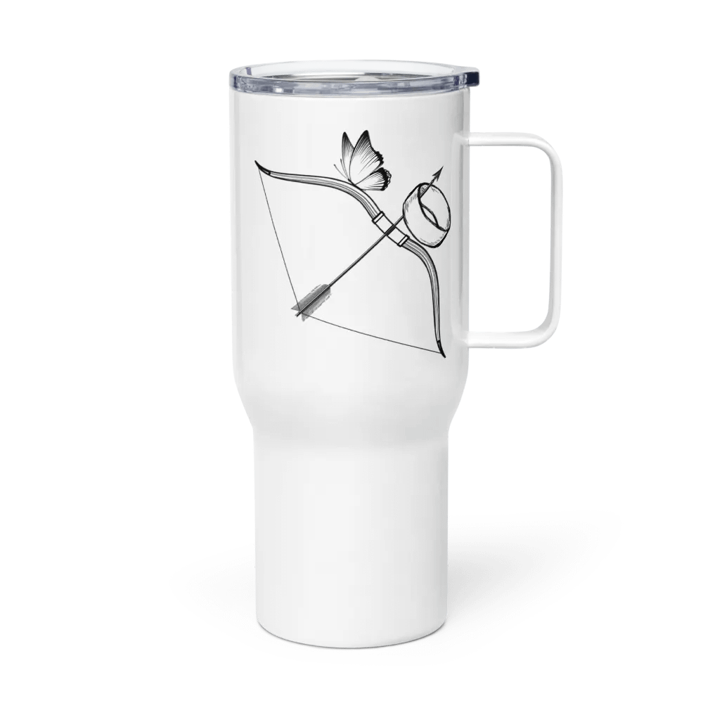 Bow, Arrow, Cuff & Butterfly Travel Mug product image (3)