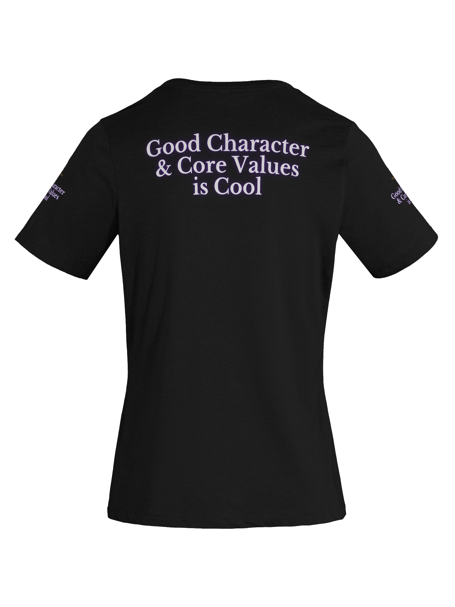 WigganOfficial “Good Character & Core Values is Cool” V-Neck T-Shirt product image (55)