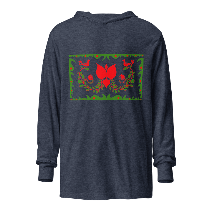 Hungarian Deep Blues Hooded Tee product image (1)