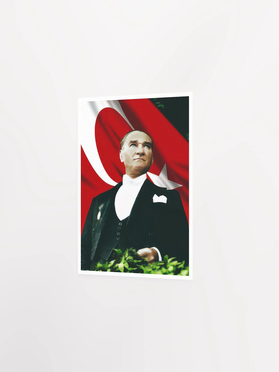 Mustafa Kemal Atatürk poster with Border — Turkey poster product image (8)