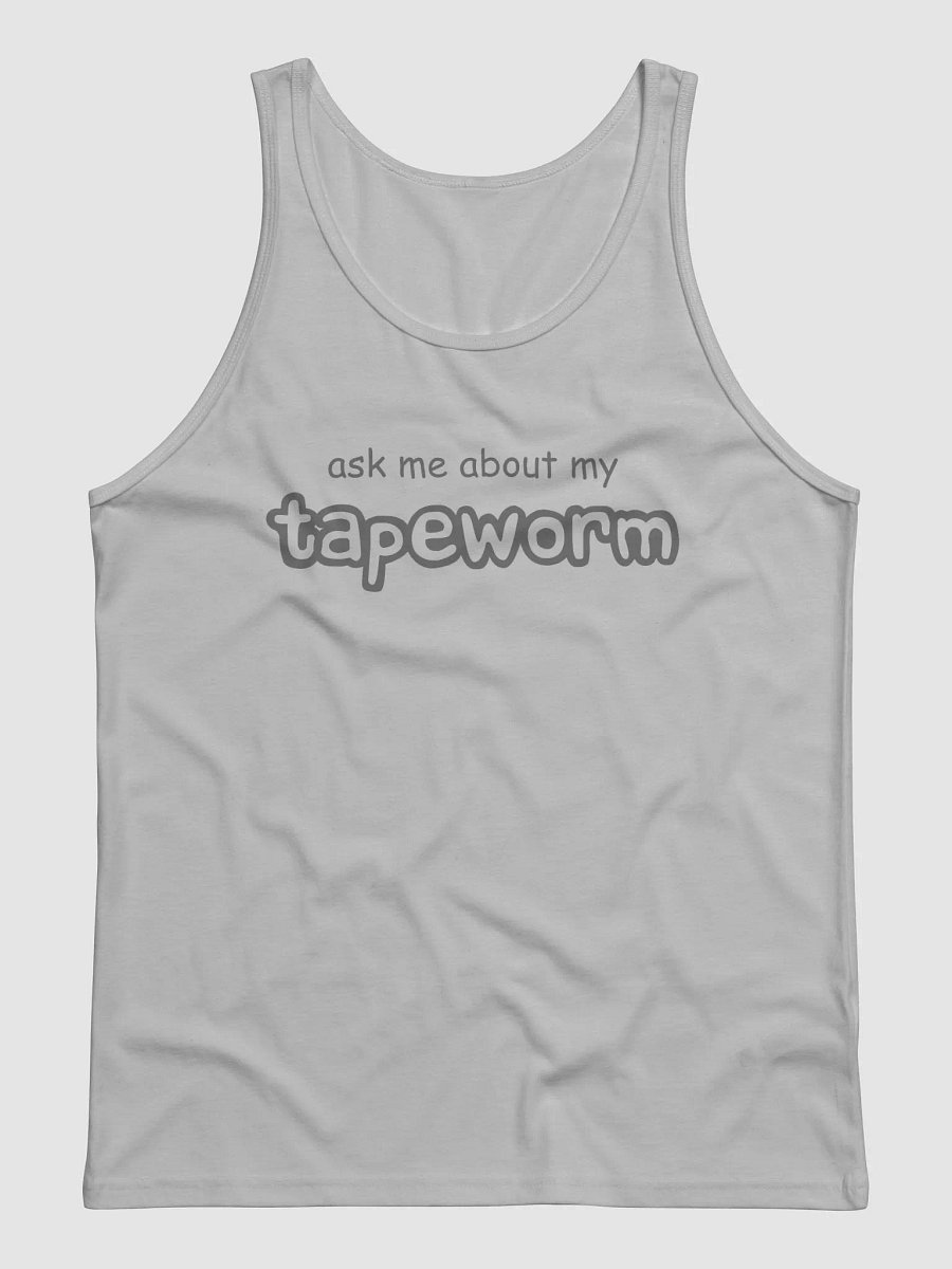 ask me about my tapeworm jersey tank top product image (2)