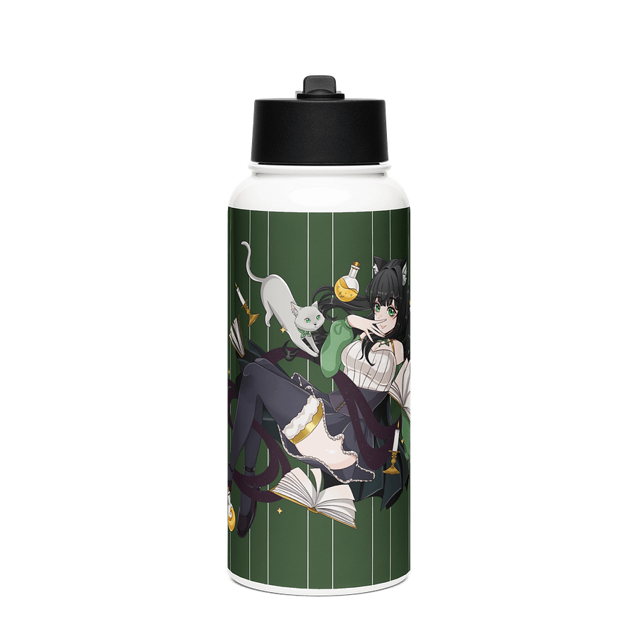 Magical Cat Anime Stainless Steel Water Bottle product image (1)