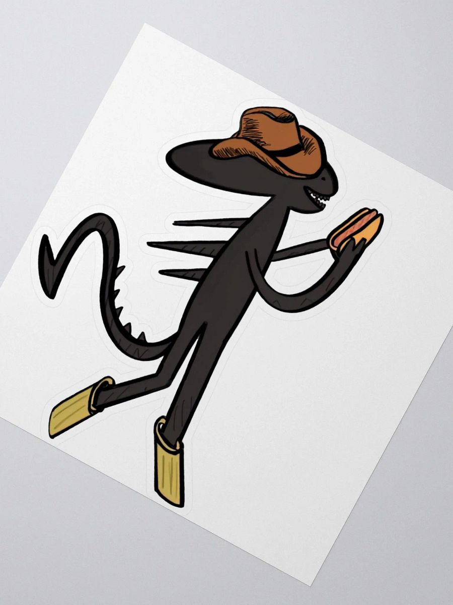 Xenomorph Boot Scootin' Boogie - Kiss Cut Sticker product image (5)