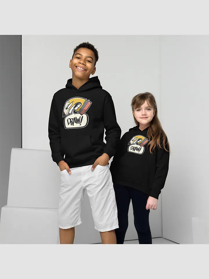 Pencil Bill DRAW! Kids Hoodie product image (2)