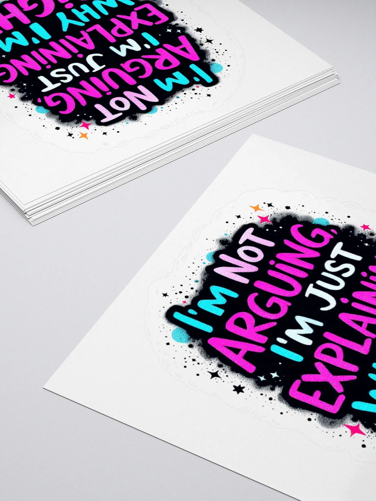 Righteous Explanation Kiss Cut Stickers product image (12)