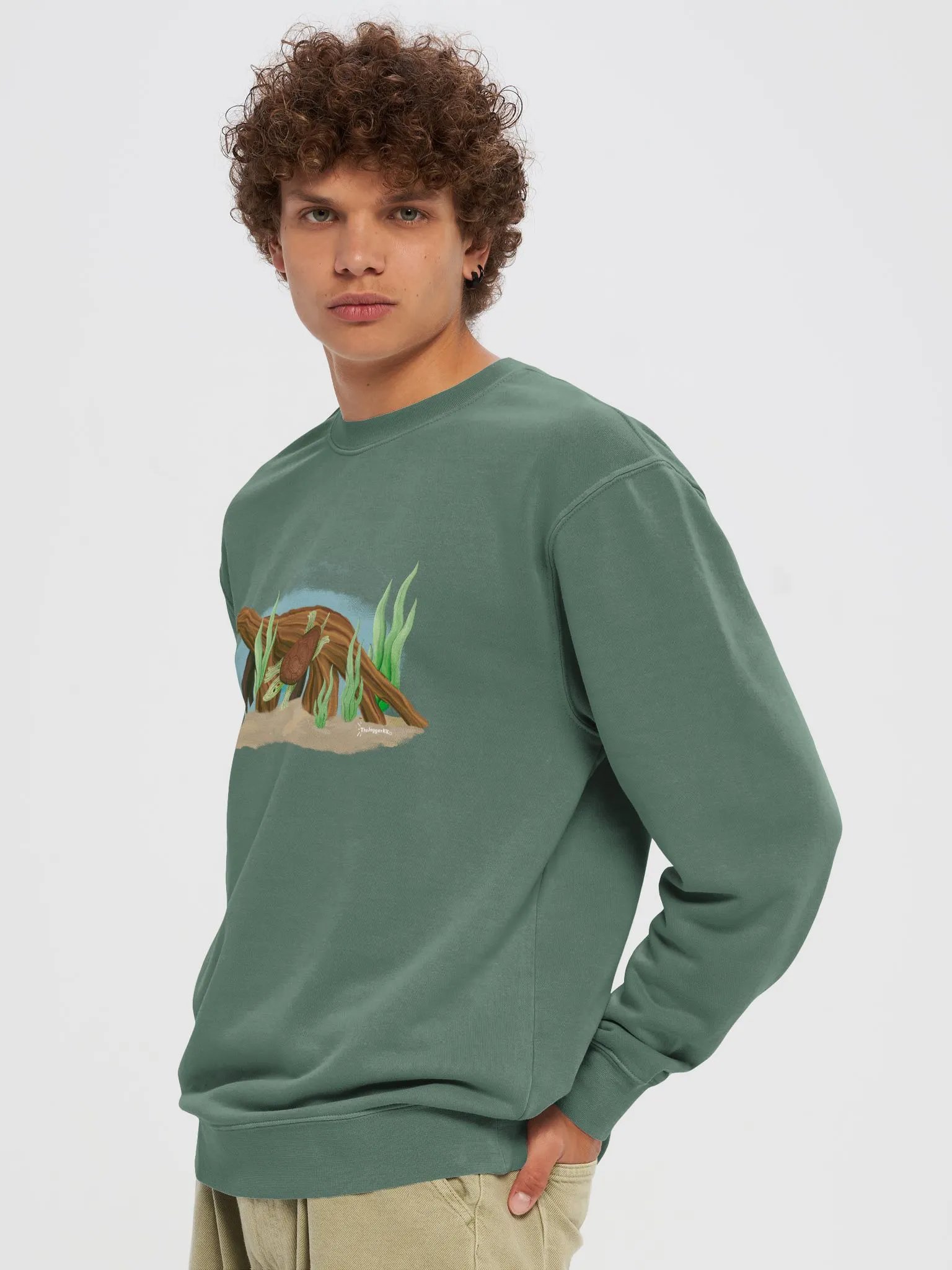Log Sweater ~ Aquarium Collection product image (5)