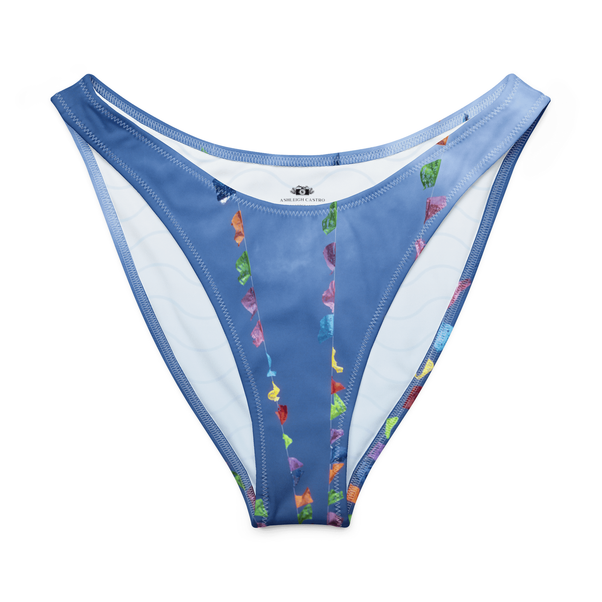 Papel Picado High Waisted Bikini Bottom product image (8)
