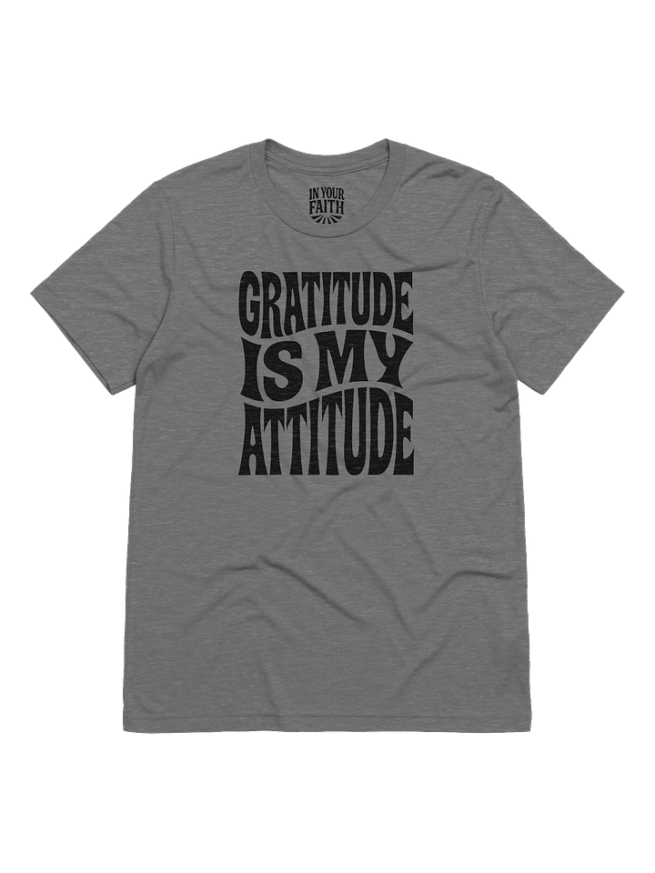 Gratitude Is My Attitude T-Shirt product image (1)