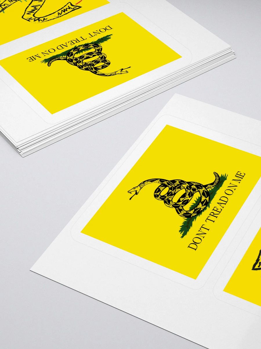 "Gadsden" Sticker Pack product image (4)