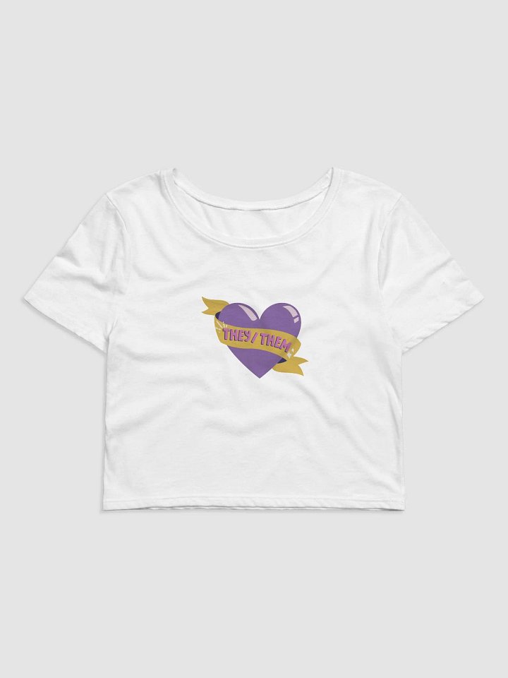Pride Heart Baby Tee product image (2)
