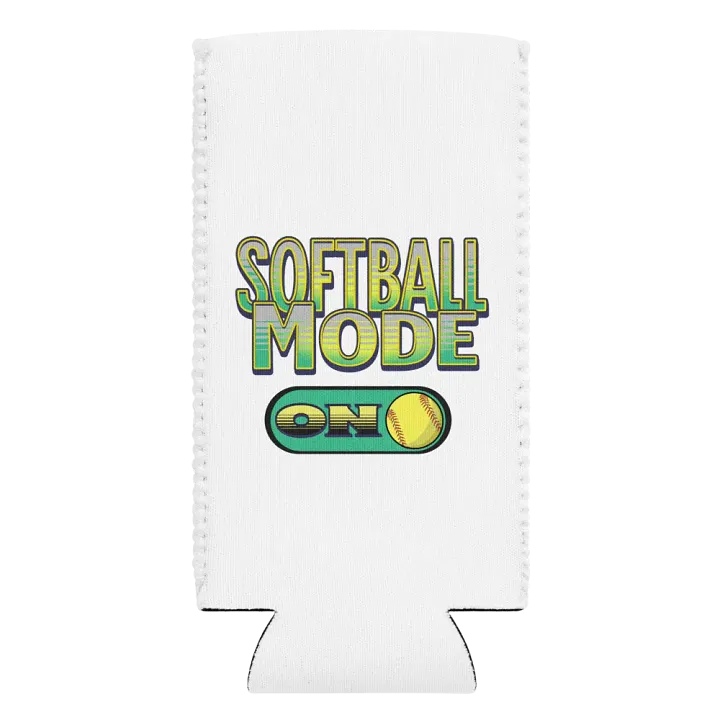 Softball Mode On Can Cooler product image (2)