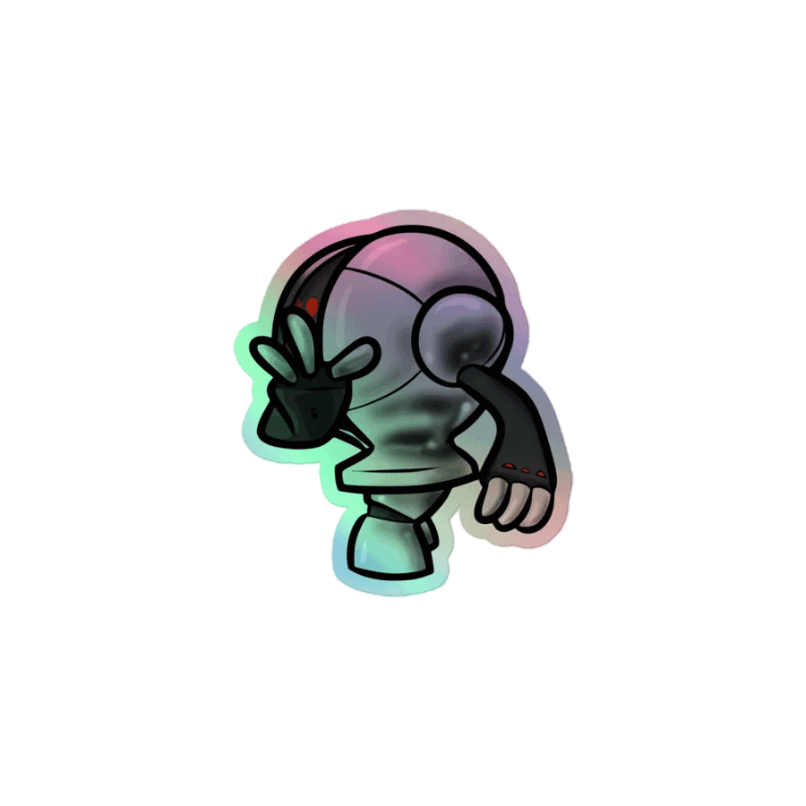 Premium Jamirosteel Holofoil Sticker product image (1)