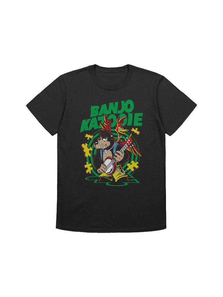 Banjo-Kazooie – Retro Puzzle Duo Remix – Gildan Softstyle T-Shirt product image (1)