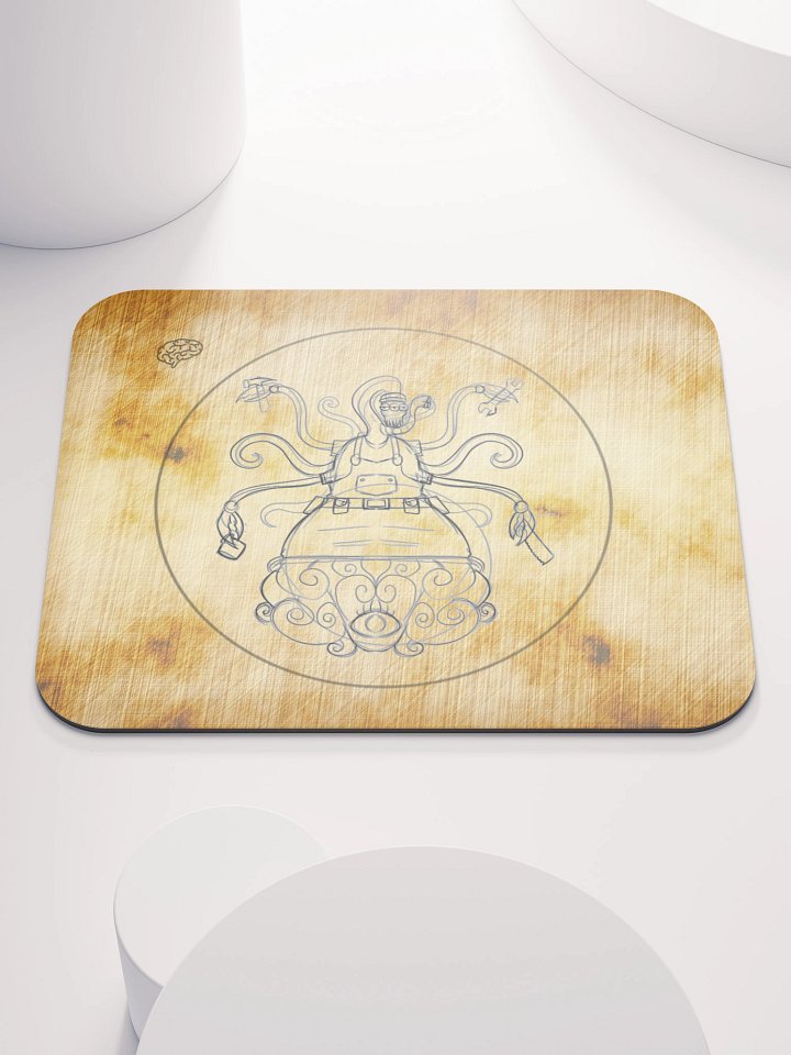 Vitruvian Steve Mouse Pad product image (1)