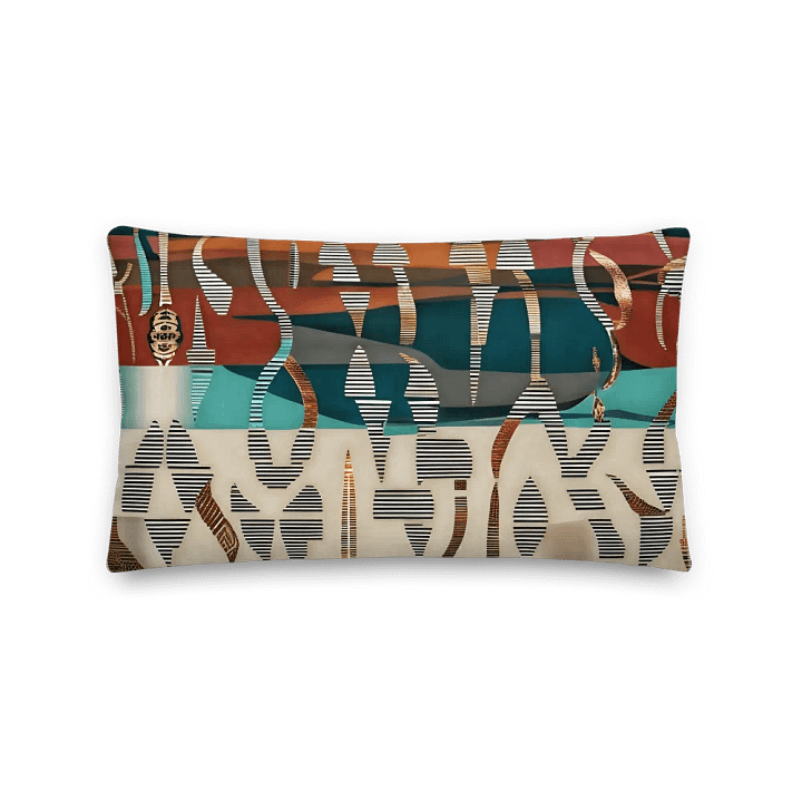 Abstract Fusion Premium Pillow product image (1)