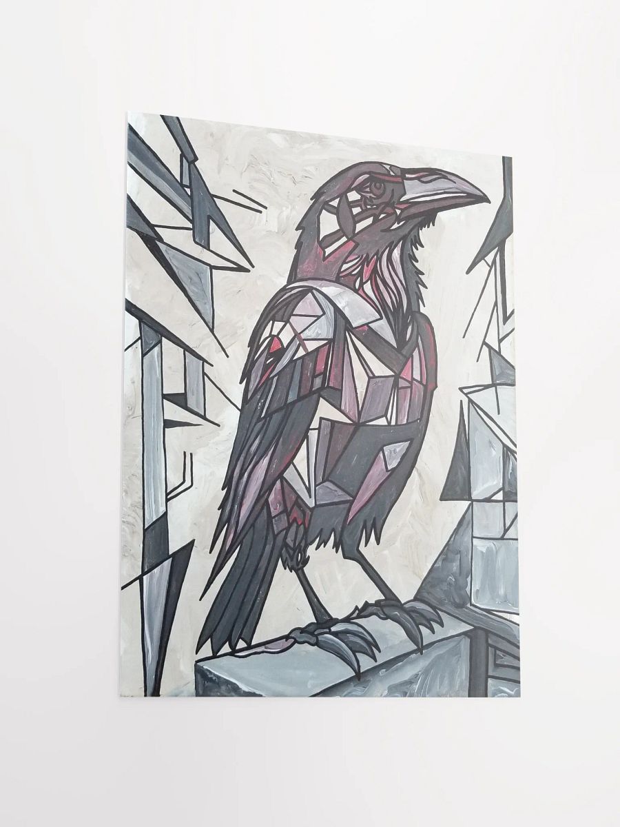 Blood Crow Cubist Painting product image (3)